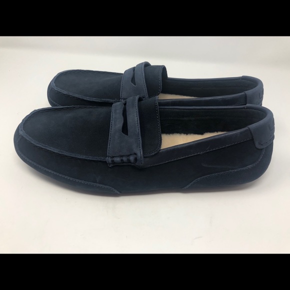 UGG Australia Men’s Size 15 Navy Moccasin main image 4
